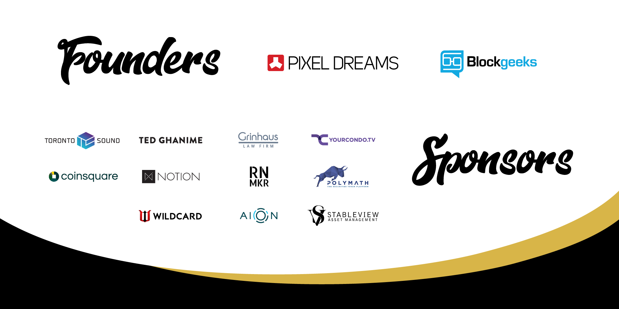 Blockchain sponsors - branding agency